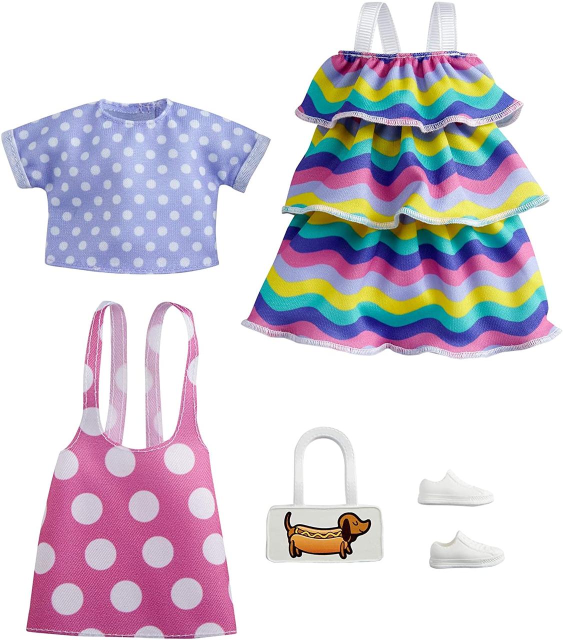 

Барби Одежда Barbie Fashions Purple Polka-Dot Top