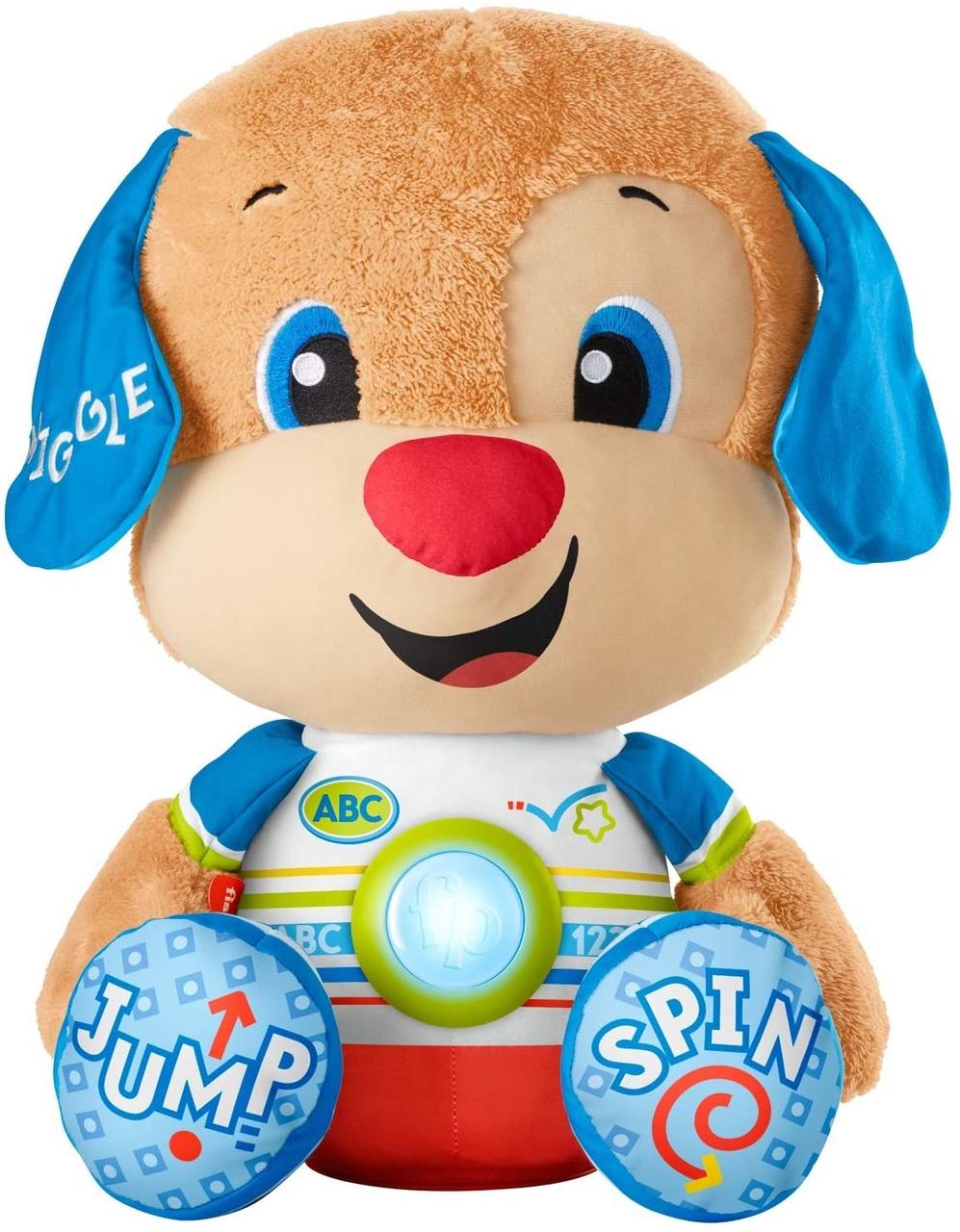 

Большой плюшевый щенок Фишер-Прайс Fisher-Price Laugh and Learn So Big Puppy, Large Musical Plush Toy