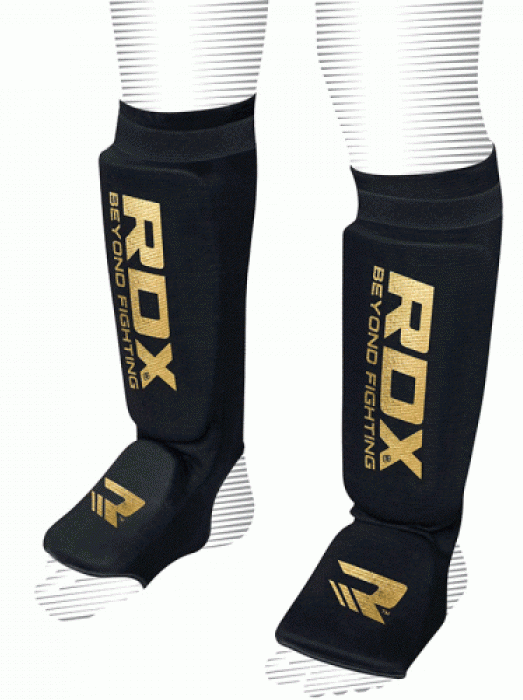 

Накладки на ноги, защита голени RDX Soft Black [XL]