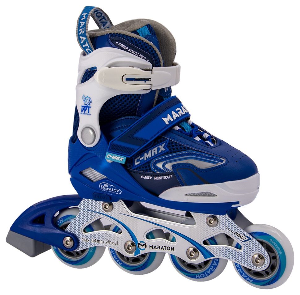 

Роликовые коньки Maraton C-MAX голубые [L(39-42)]