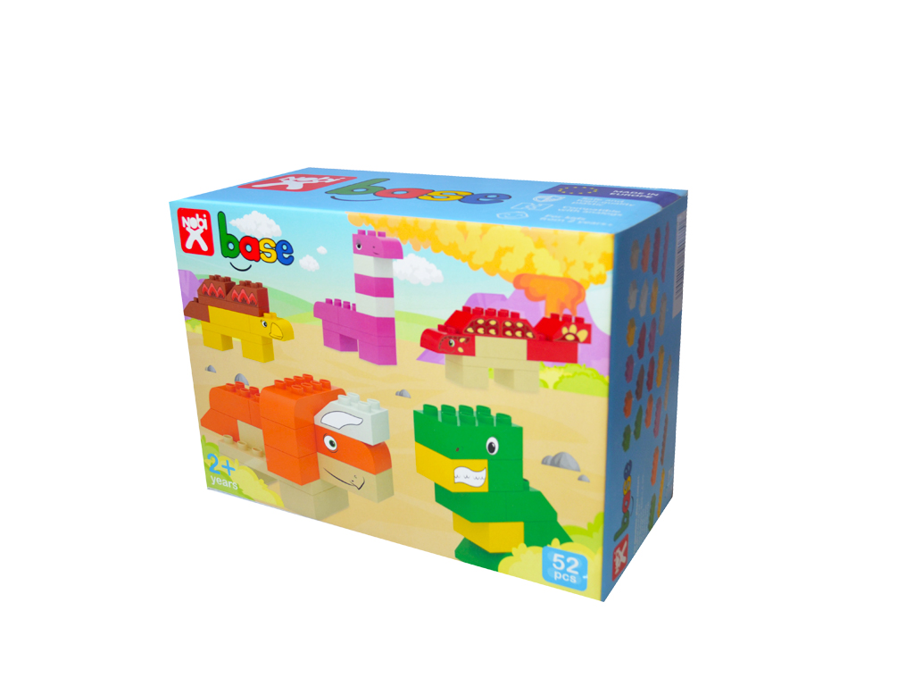 

Конструктор NOBI "Dino", 52дет., в коробке 27,5*19*12,5см (40.40.52)
