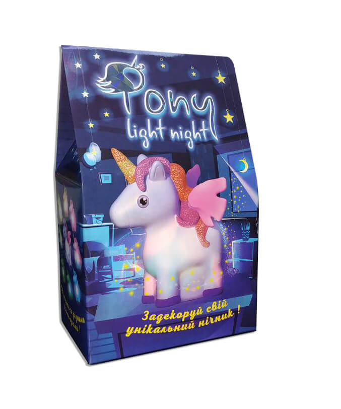 

Набор для творчества "Pony light night", укр., в коробке 19,7*12*8см (30704S)