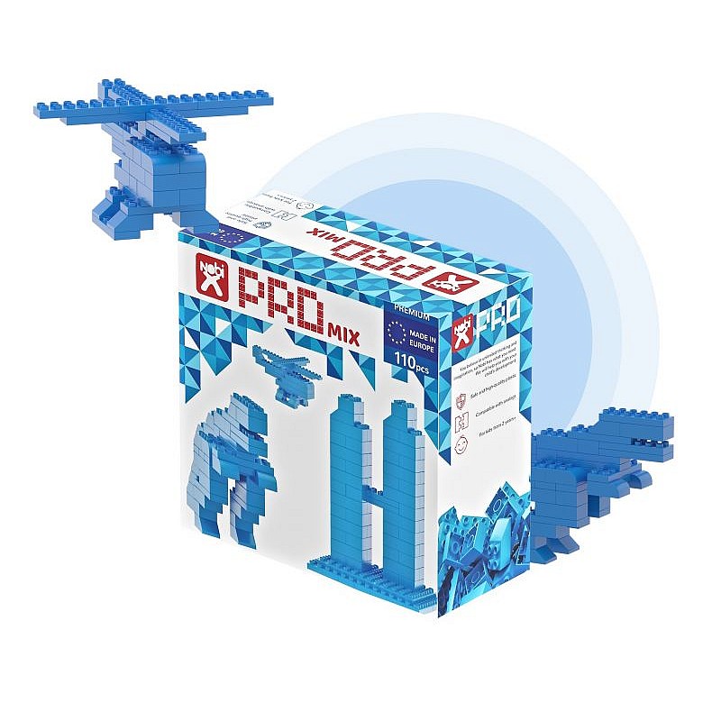 

Конструктор NOBI "Promix", 110дет., в коробке 27,5*28,5*12см (11.01.110.002)