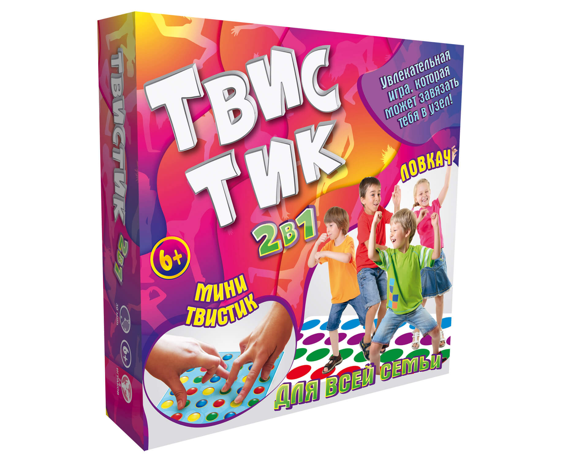 

Игра "ТвисТик 2 в 1", рус., в коробке 30*30*7см (30500S)
