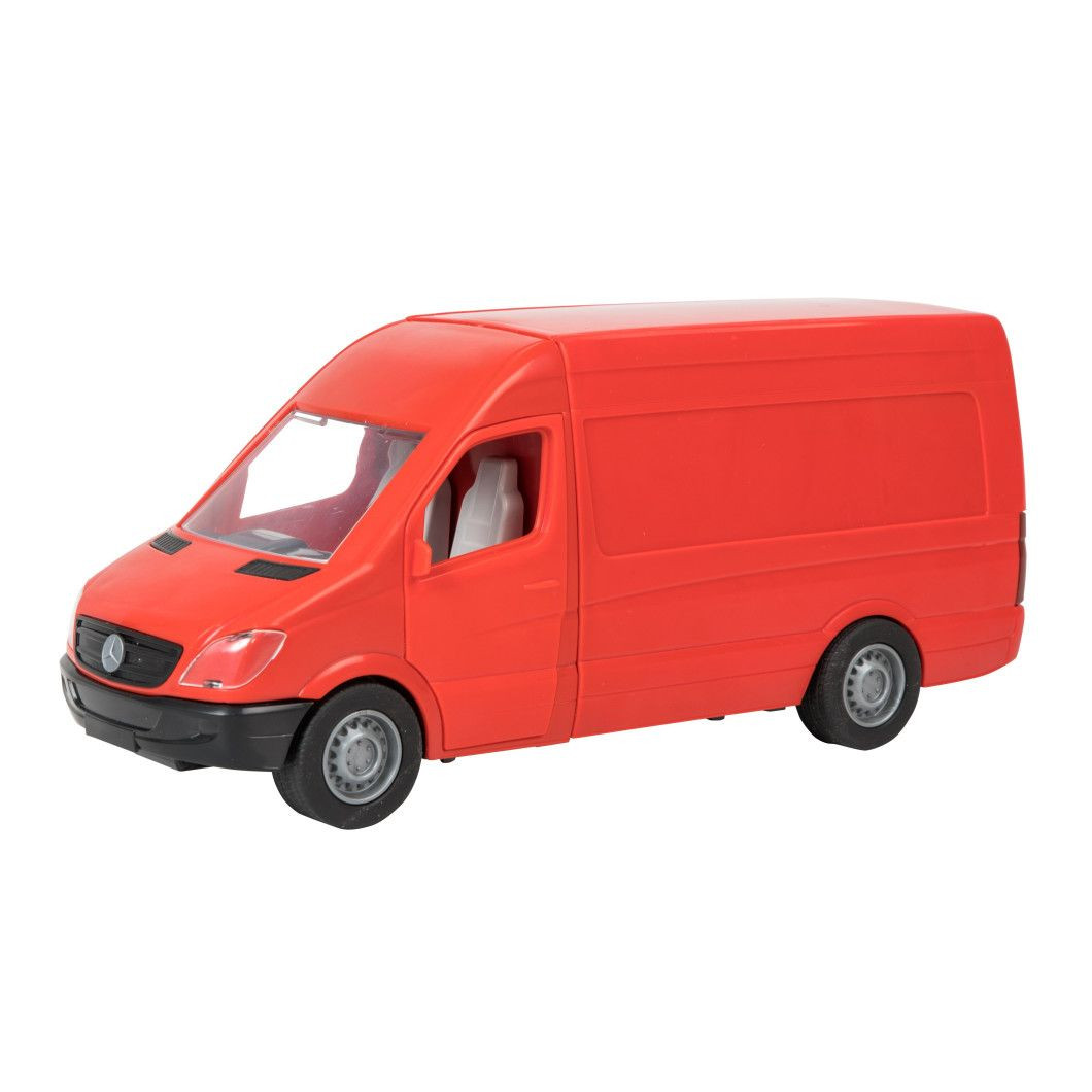 

Автомобиль Mercedes-Benz Sprinter, грузовой, красный, в коробке 13*28*10см, TM Wader (39652)