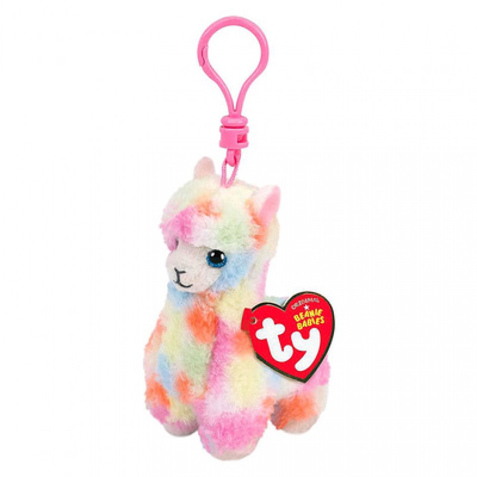 

Игрушка-брелок TY Beanie Babies Разноцветная лама "Lola" 12см (36601)