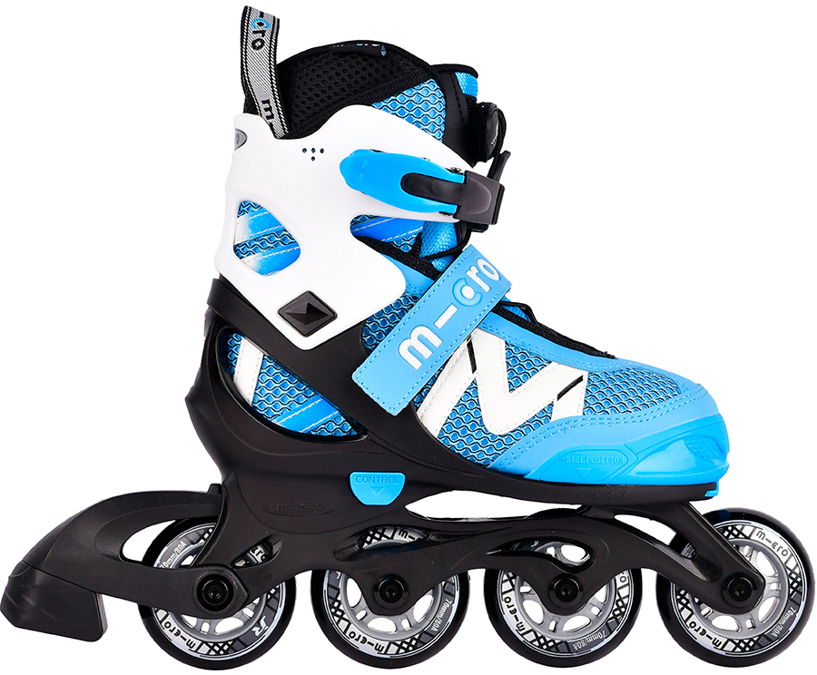 

Роликовые коньки Micro Shaper NEW Blue-White 37-40 (MIS-NS3-BL-37)