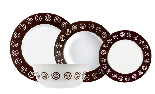 

Сервиз столовый Luminarc Sirocco Brown 19 пр