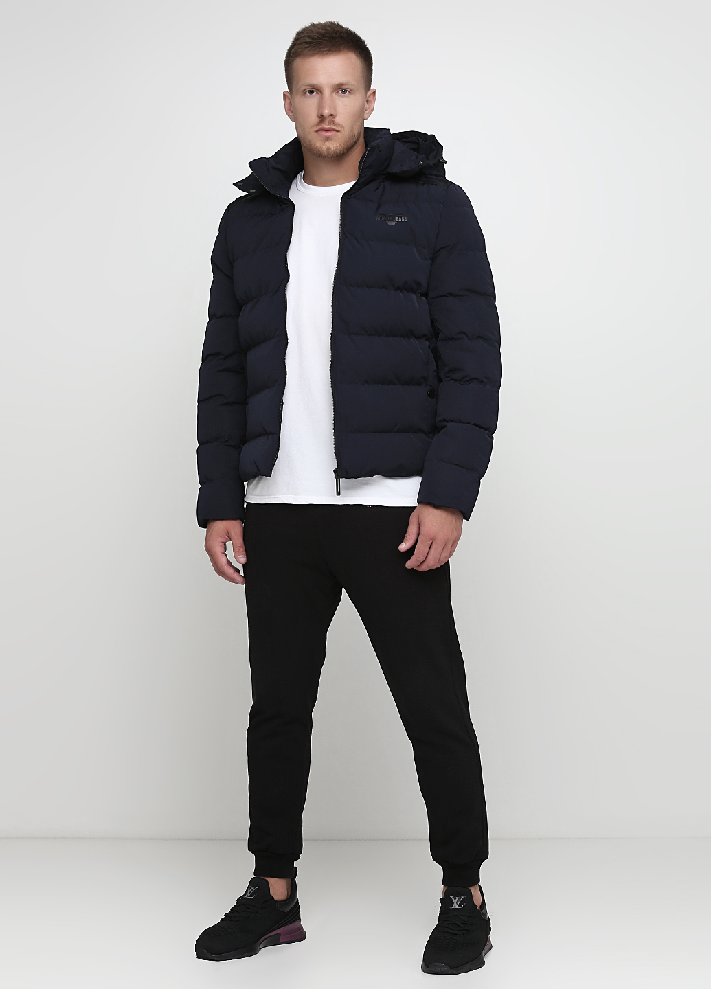 

Короткая темно-синяя куртка Boublard 3XL темно-синий (8057)