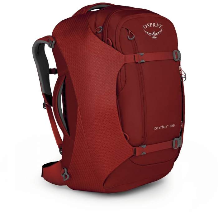 

Рюкзак Osprey Porter 65 (2019) Diablo Red (червоний)