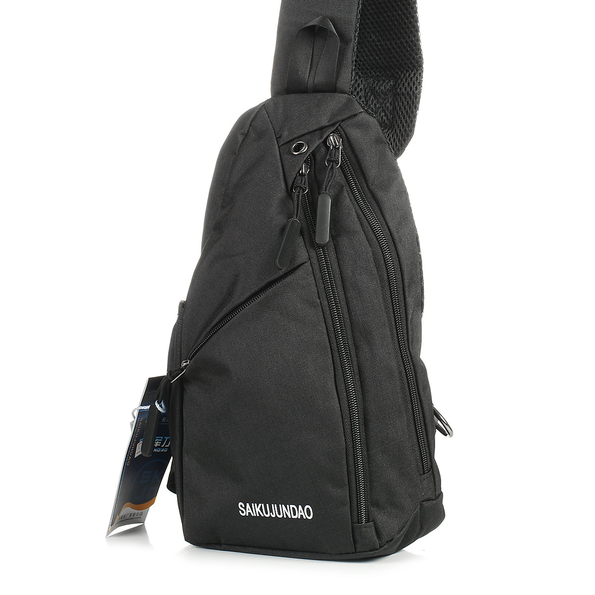 

Сумка мужская слинг S10-6116-01 black