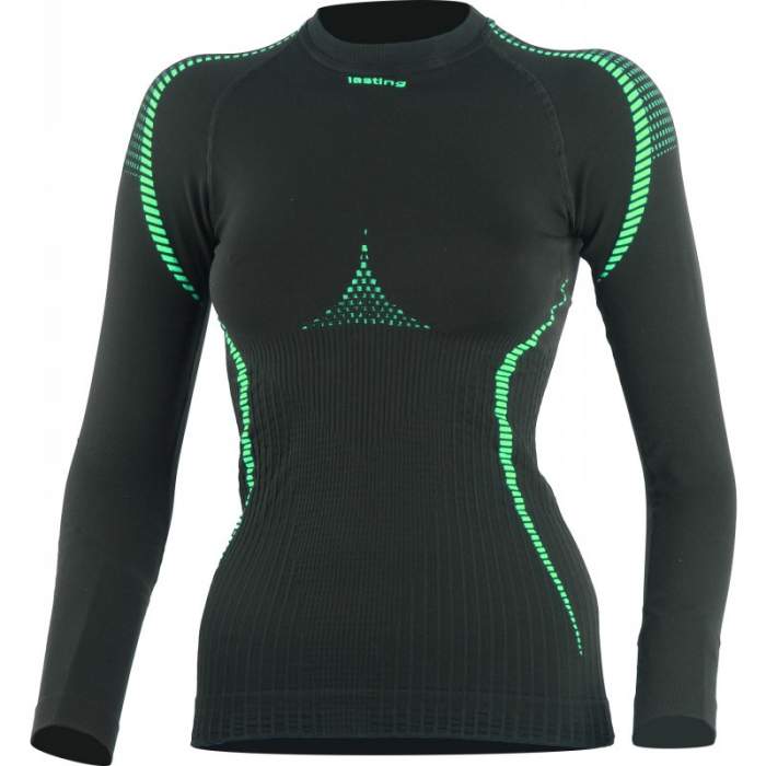 

Термофутболка Lasting Sita 9060 / чорний/зелений, Термофутболка Lasting Sita 9060 S/M чорний/зелений