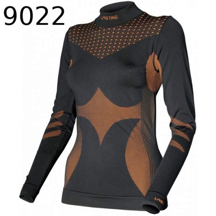 

Термофутболка Lasting Angelina / чорний/оранжевий 9022, Термофутболка Lasting Angelina L/XL чорний/оранжевий 9022