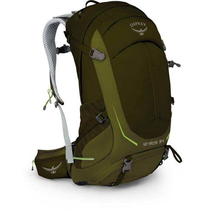 

Рюкзак Osprey Stratos 34 M/L зелений