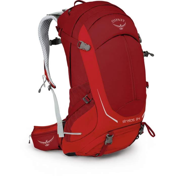 

Рюкзак Osprey Stratos 34 S/M червоний