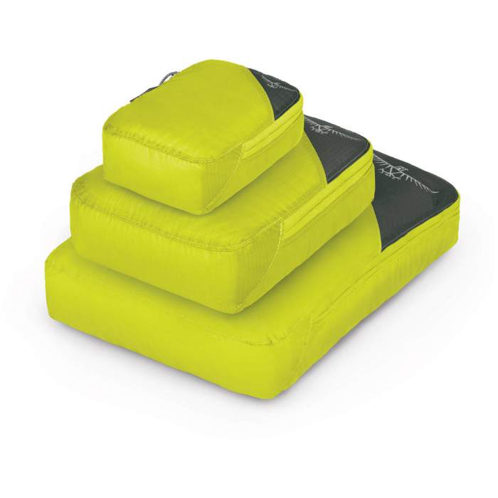 

Набір чохлів Osprey Ultralight Packing Cube Set зелений