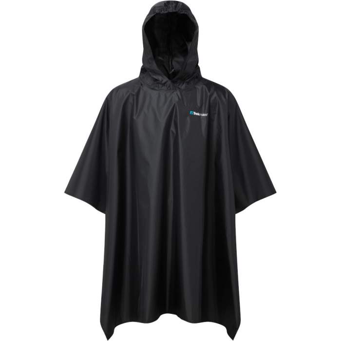 

Пончо Trekmates Essential Poncho black чорний