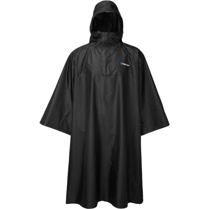 

Плащ пончо Trekmates Deluxe Poncho Black O/S чорний