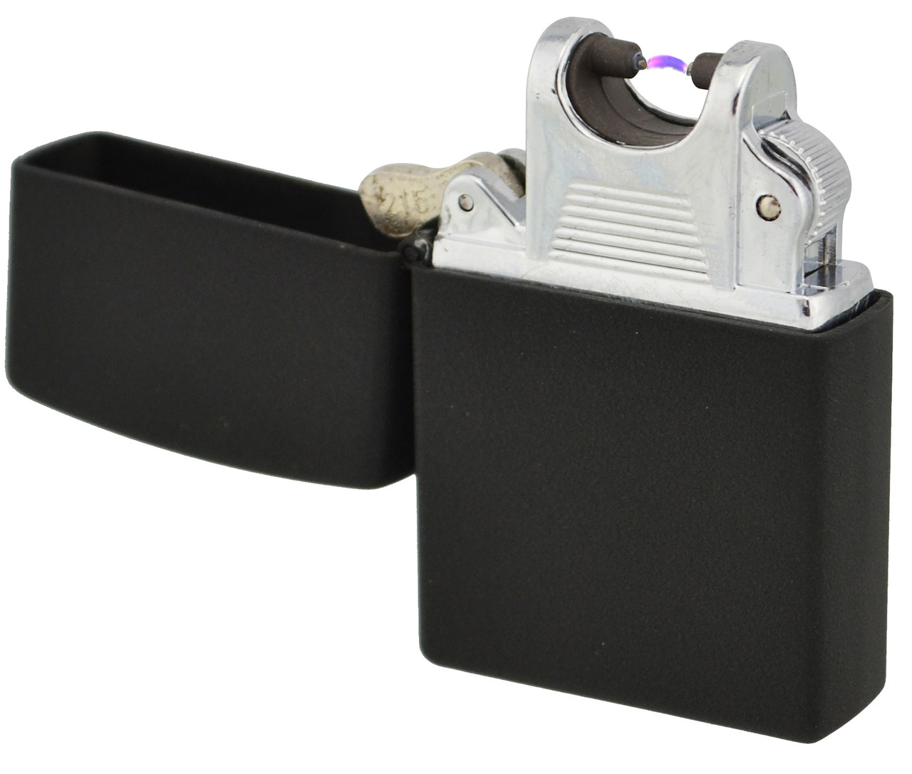 

USB электрическая зажигалка импульсная Jinlun 215 Black (4284)