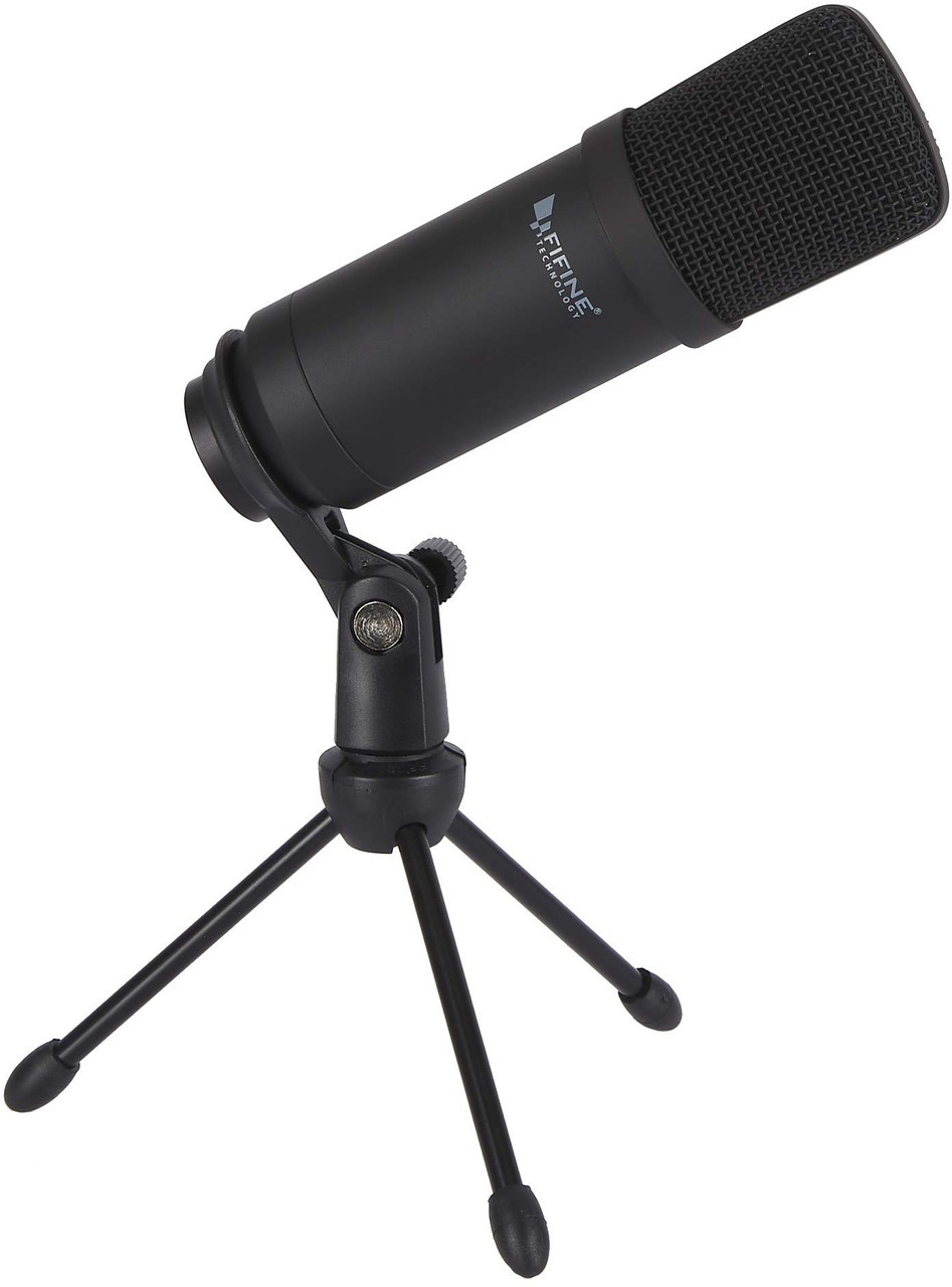 

Студийный микрофон Fifine K730 (USB) со штативом Black