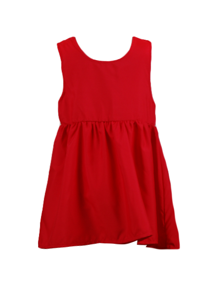 

Легкое платье для девочки 3 года (98 см) 3200-red красный цвет