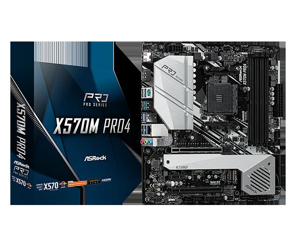 

Материнская плата AsRock X570M Pro4 (sAM4, AMD X570, PCI-Ex16)