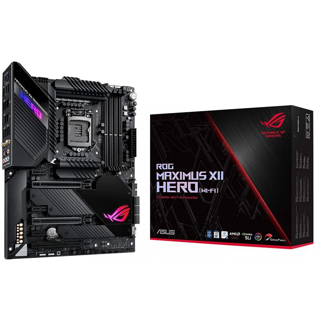 

Материнская плата ASUS ROG MAXIMUS XII HERO (WI-FI) (s1200, Intel Z490, PCI-Ex16)