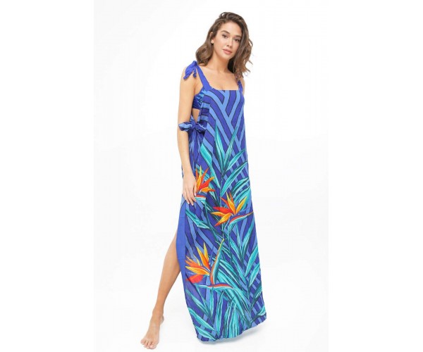 

958-972 bright blue Парео-сарафан Anabel Arto One size