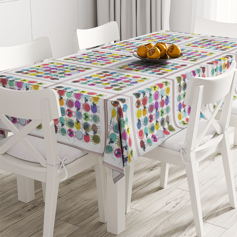 

Скатерть с акриловым покрытием Time Textile Sheep Разноцветный TT142448 100x140