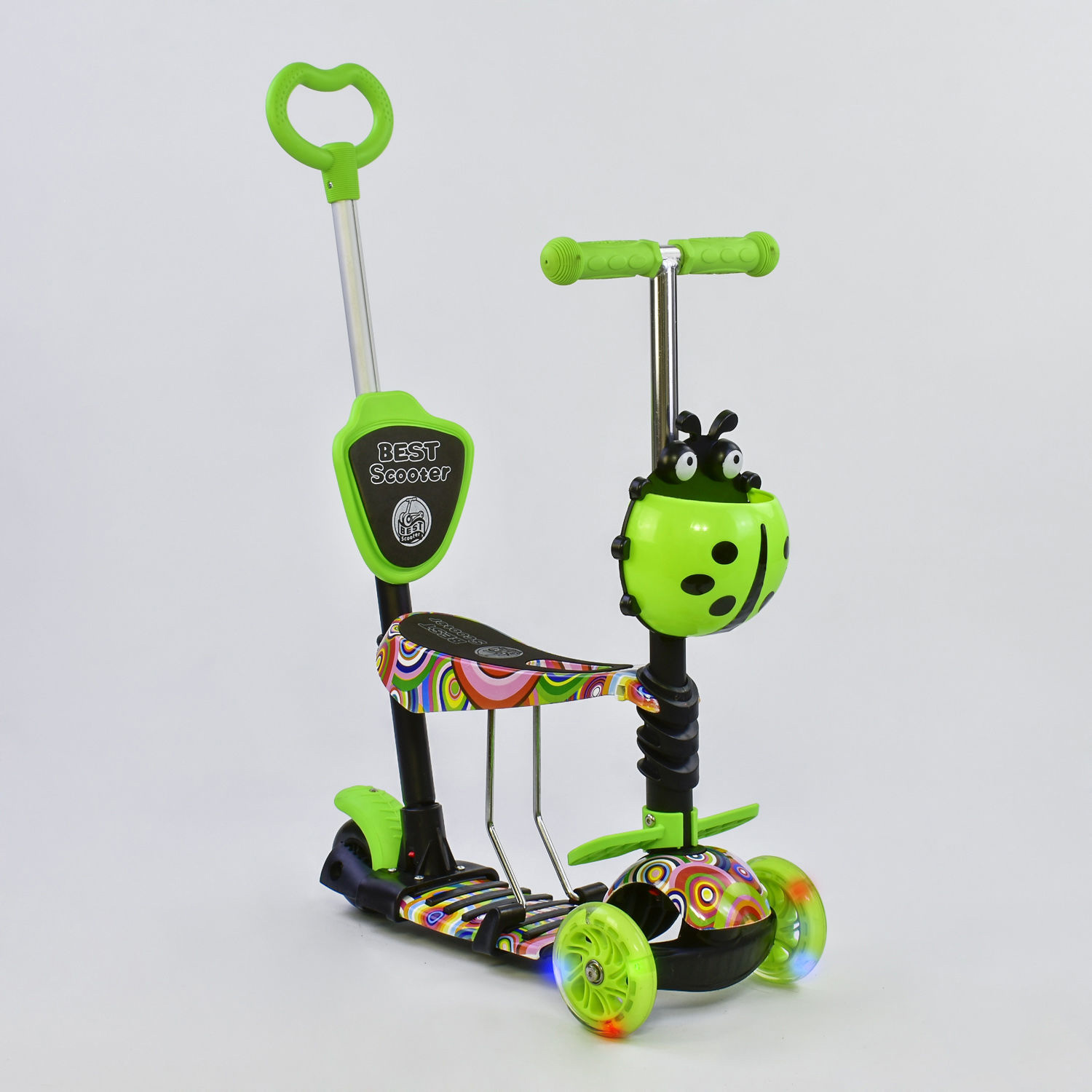 

Самокат 5 в 1 Best Scooter ABSTRACTION (SC8879)