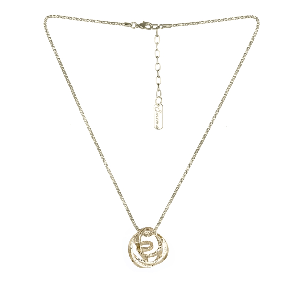 

Подвеска Sincera 18k. Gold pl. (10-18050)