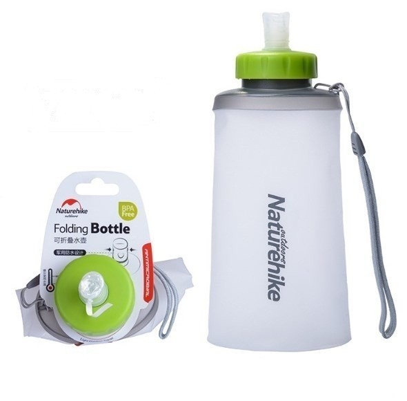 

Бутылка для воды Naturehike Soft bottle NH61A065-B 750 мл White&Green (6927595721186)