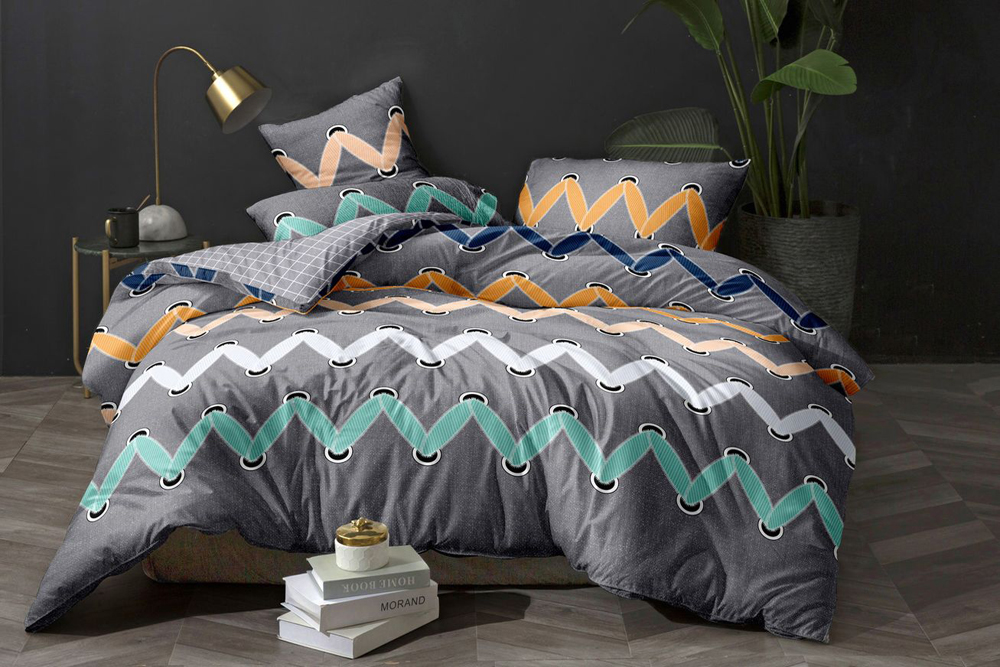 

Комплект постельного белья Modern Микросатин 15-0003 Montreal Семейный 160х220