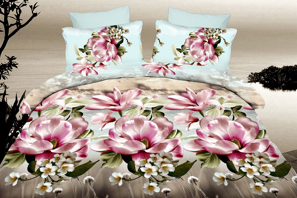 

Комплект постельного белья Modern Микросатин 15-0014 Shanghai Полуторный