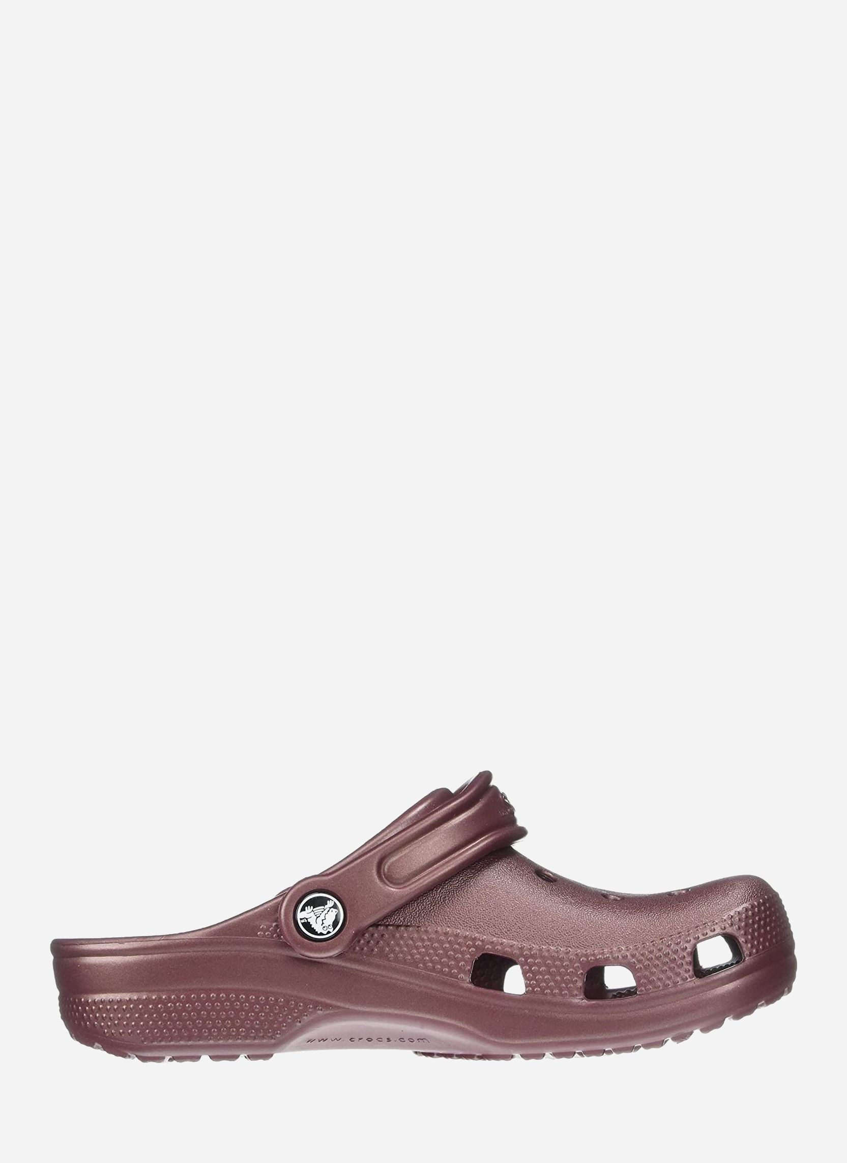 

Кроксы Crocs Jibbitz Classic Metallic Mebgy 205831-6RH 41-42 (M8-W10) 25.5 см Бордовые