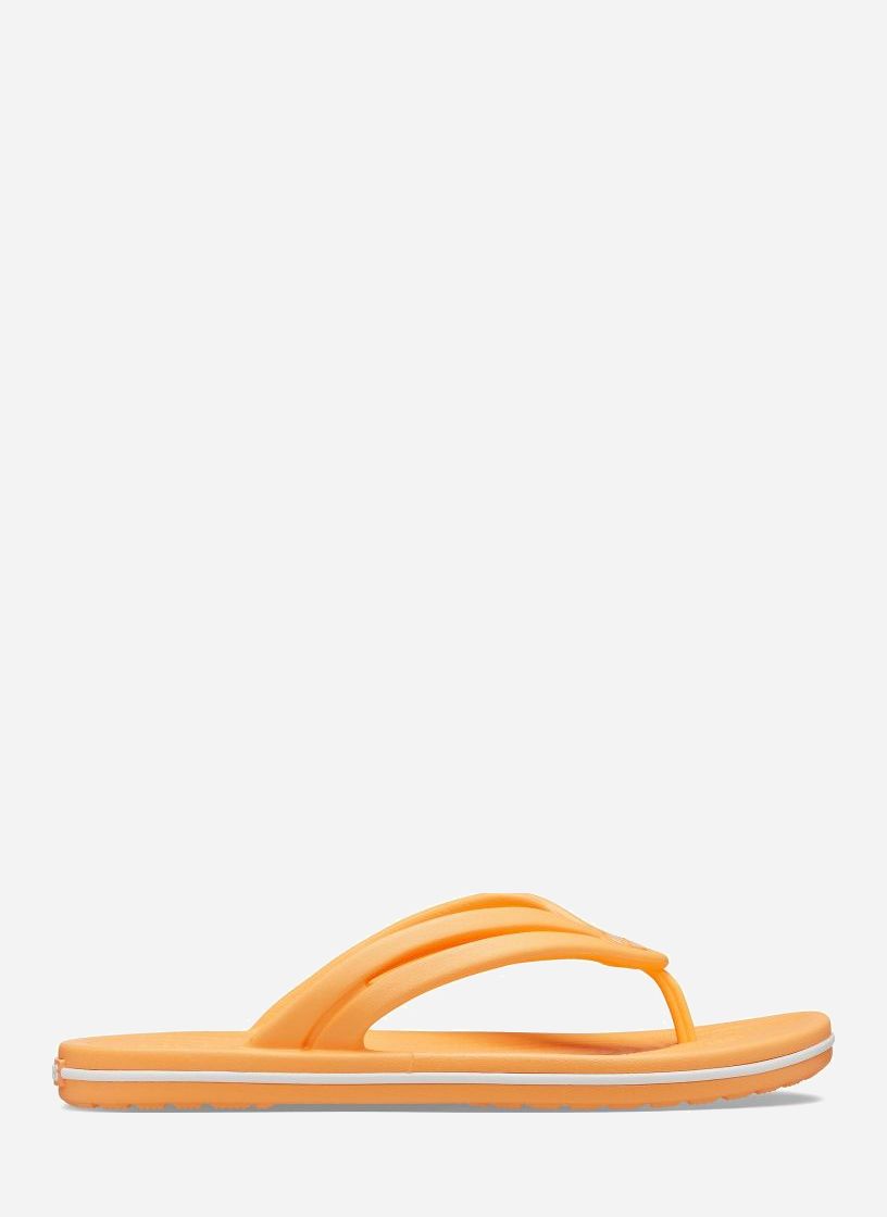 

Вьетнамки Crocs Crocband Flip Cantaloupe 206100-801 33-34 (W4) 21.3 см Оранжевые