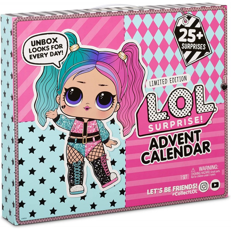 

Игровой набор LOL #OOTD (MGA Entertainment, США) ЛОЛ Адвент Календарь Модный образ c куклой (567158)