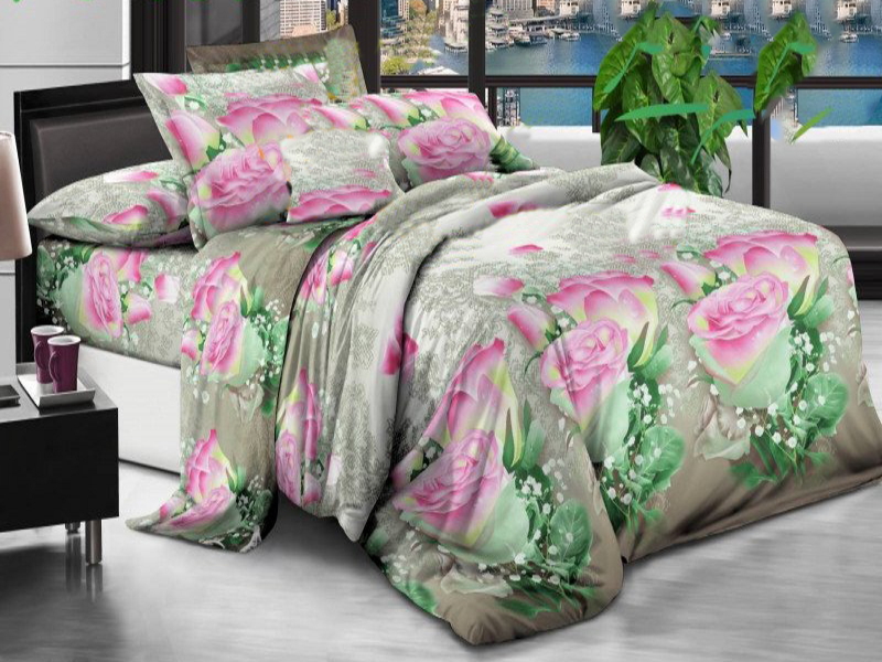 

Комплект постельного белья Modern Микросатин 15-0042 Dhaka King Size
