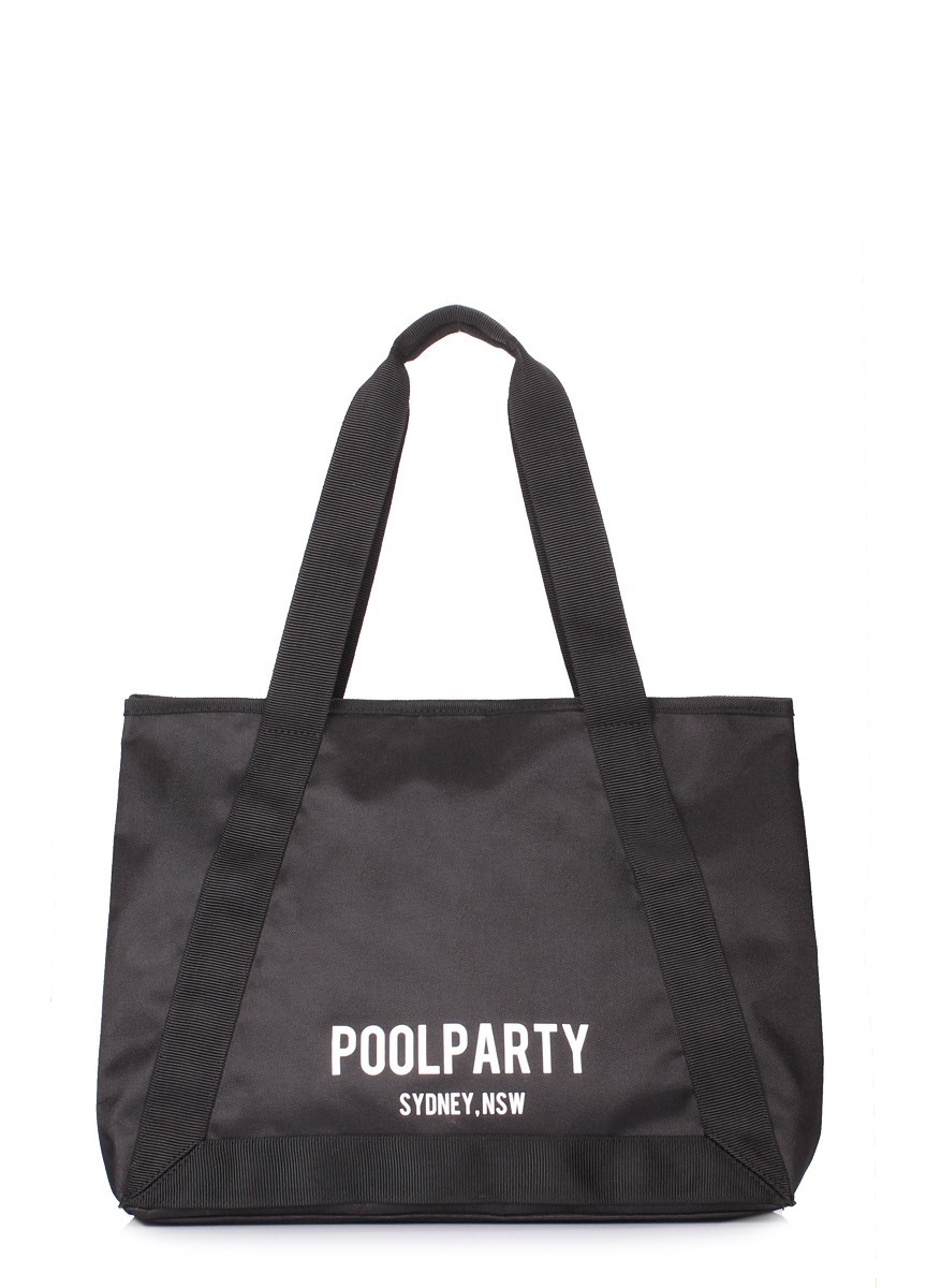 

Женская летняя сумка Poolparty Laguna Черный (laguna-oxford-black)