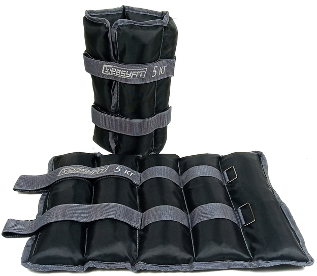 

Утяжелители EasyFit 5 кг пара