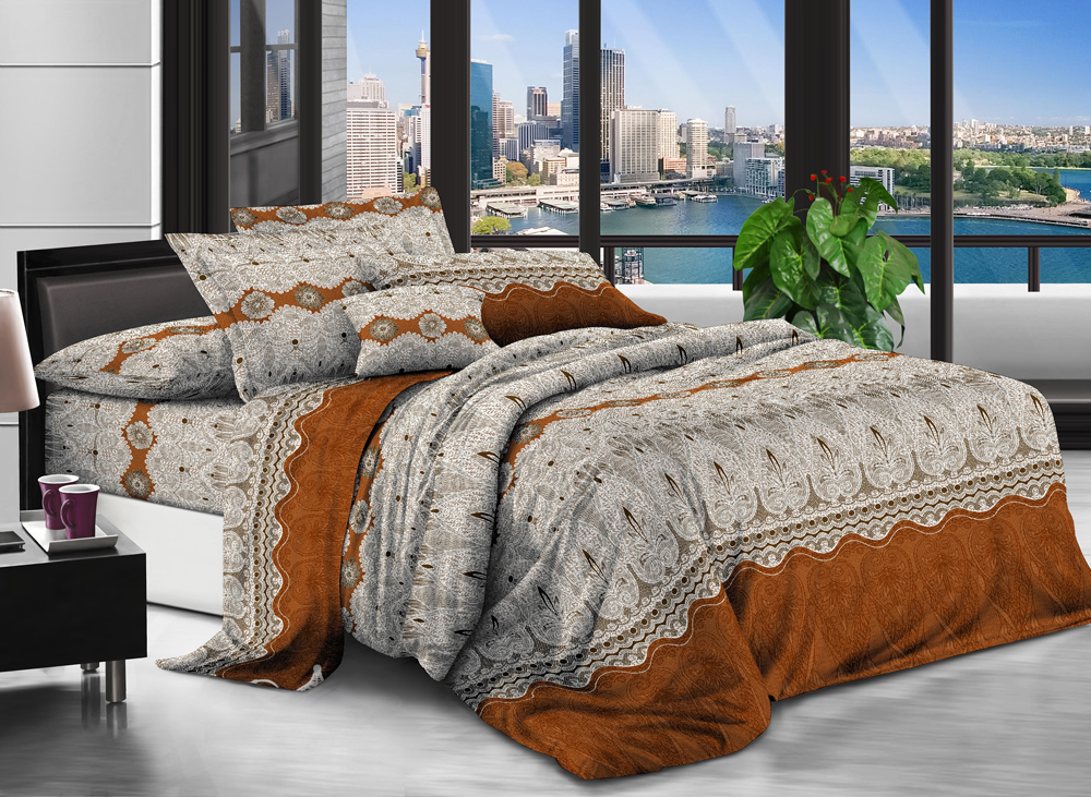 

Простынь Modern Микросатин 15-0111 Baobab 220х240 см