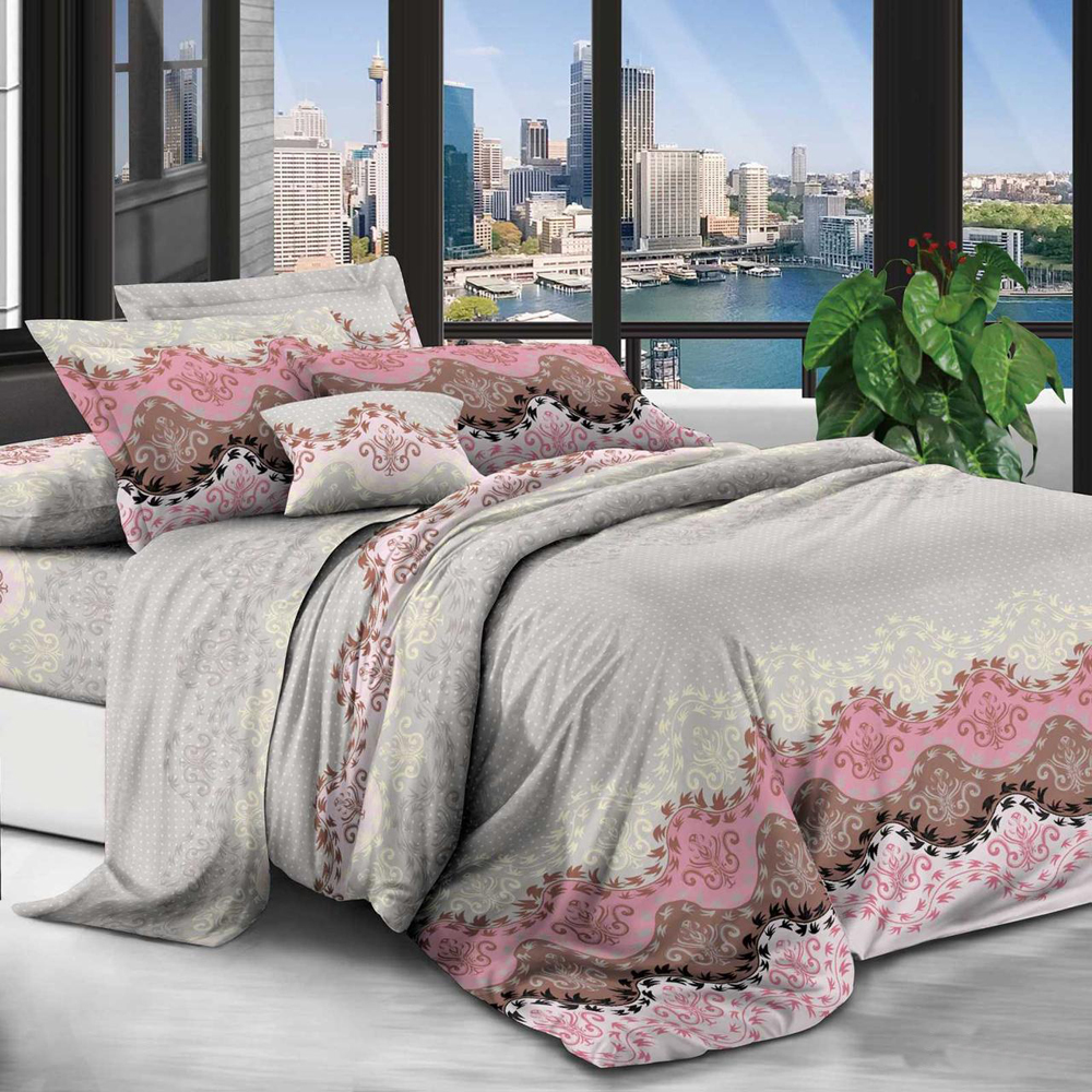

Комплект постельного белья Modern Микросатин 15-0143 Broom 220х240