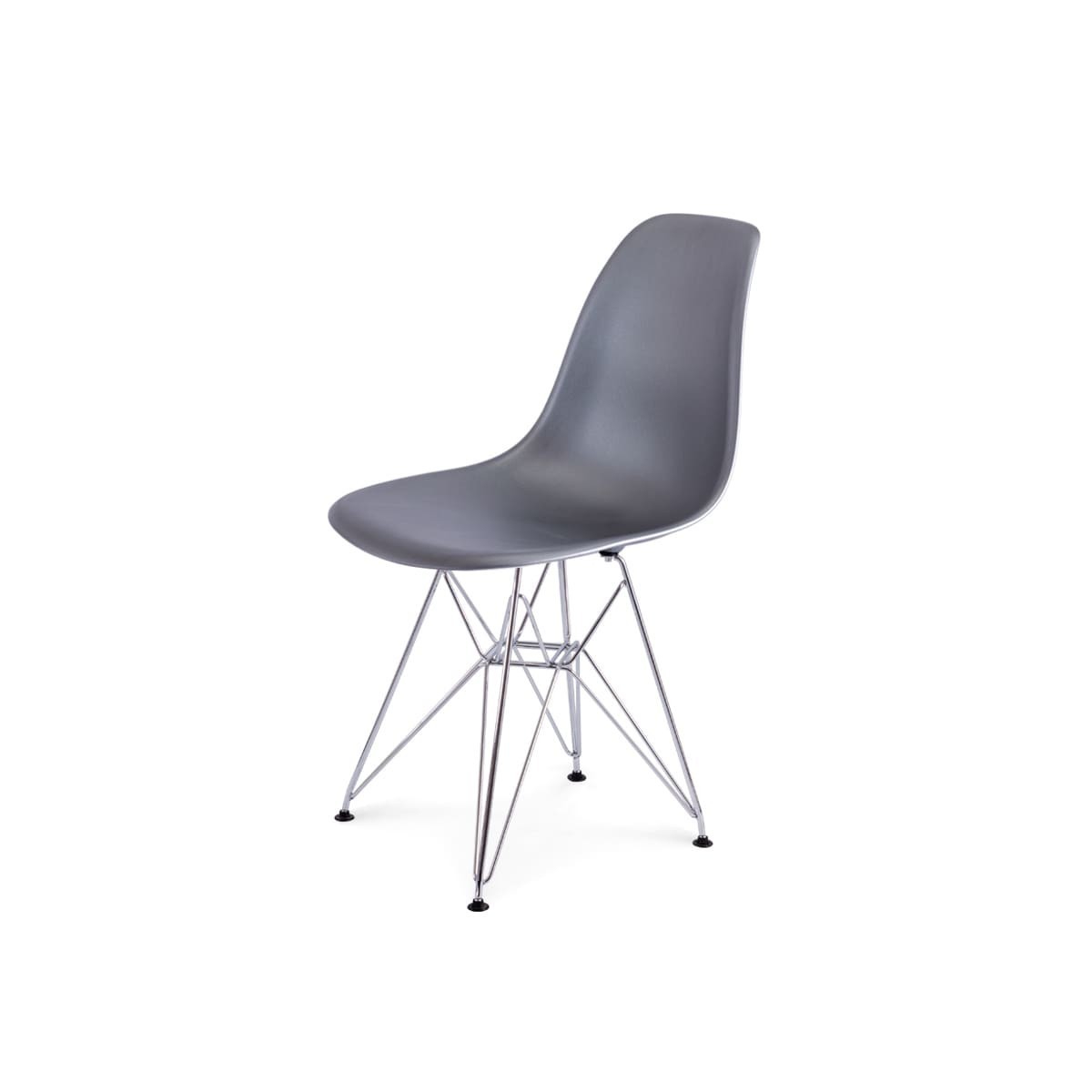 

Стул CoolArt Eames DSR (сиденье пластик, ножки хромированный металл) серебро