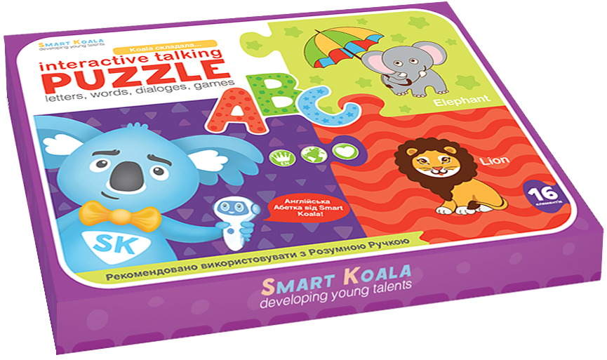 

Розумний інтерактивний пазл Smart Koala (SKPABC1)