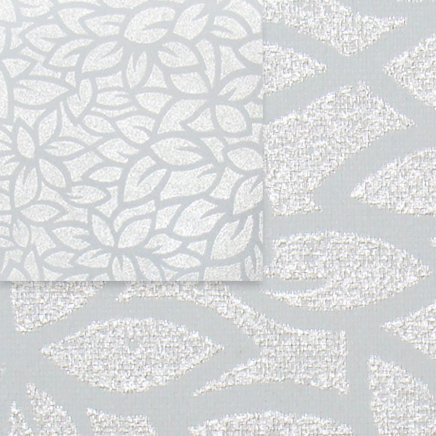 

Рулонная штора RolDecor элит Lotos 68x150 см Белая BV0979-68