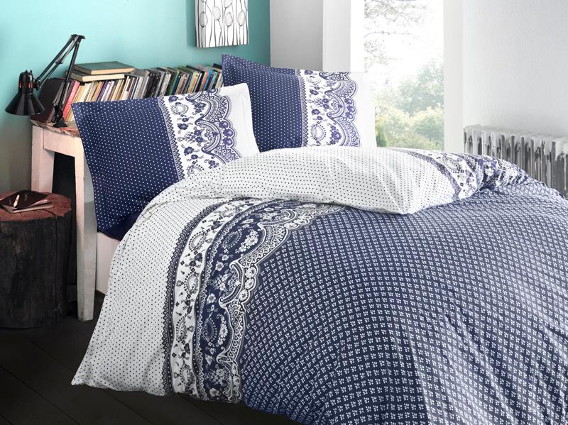 

Комплект постельного белья Clasy Ранфорс 200х220 "Canzone V1"