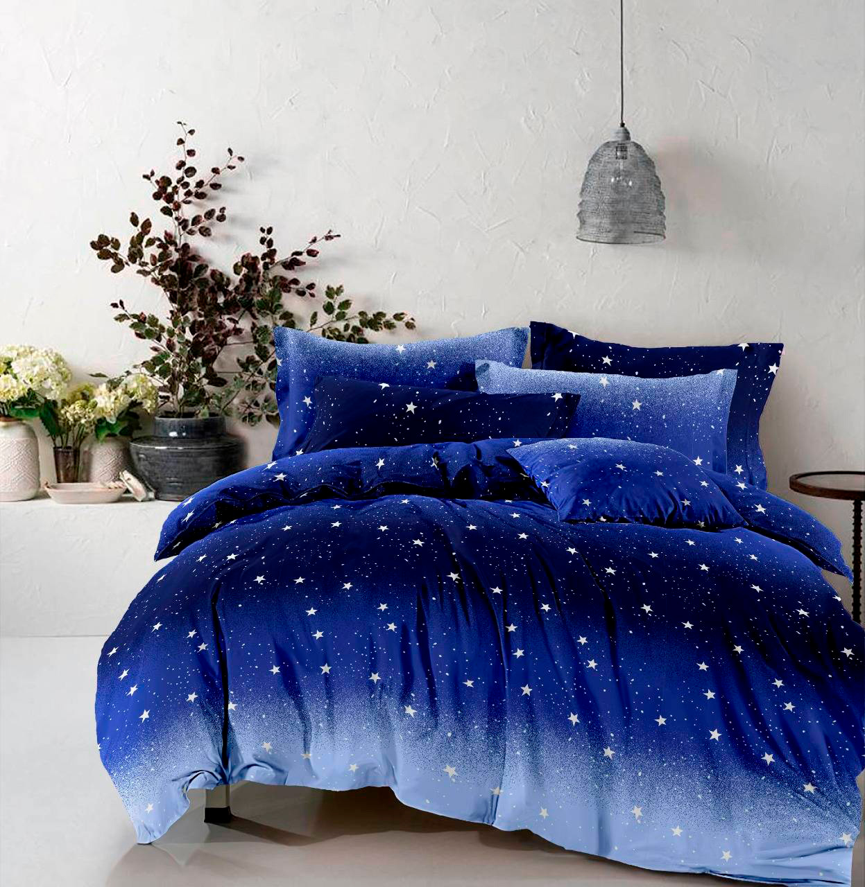 

Комплект постельного белья MirSon Бязь Premium 17-0432 Milky Way 143х210х2