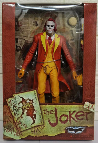 

NECA Хит Леджер Бэтмен Темный рыцарь оранжевый Джокер Фигурка игрушка 17 см ПВХ