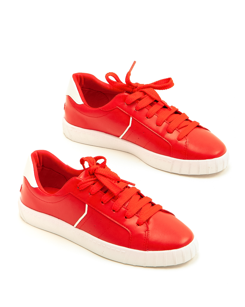 

Кеды Stradivarius ЖО000288 (2928/341/020) цвет красный 36
