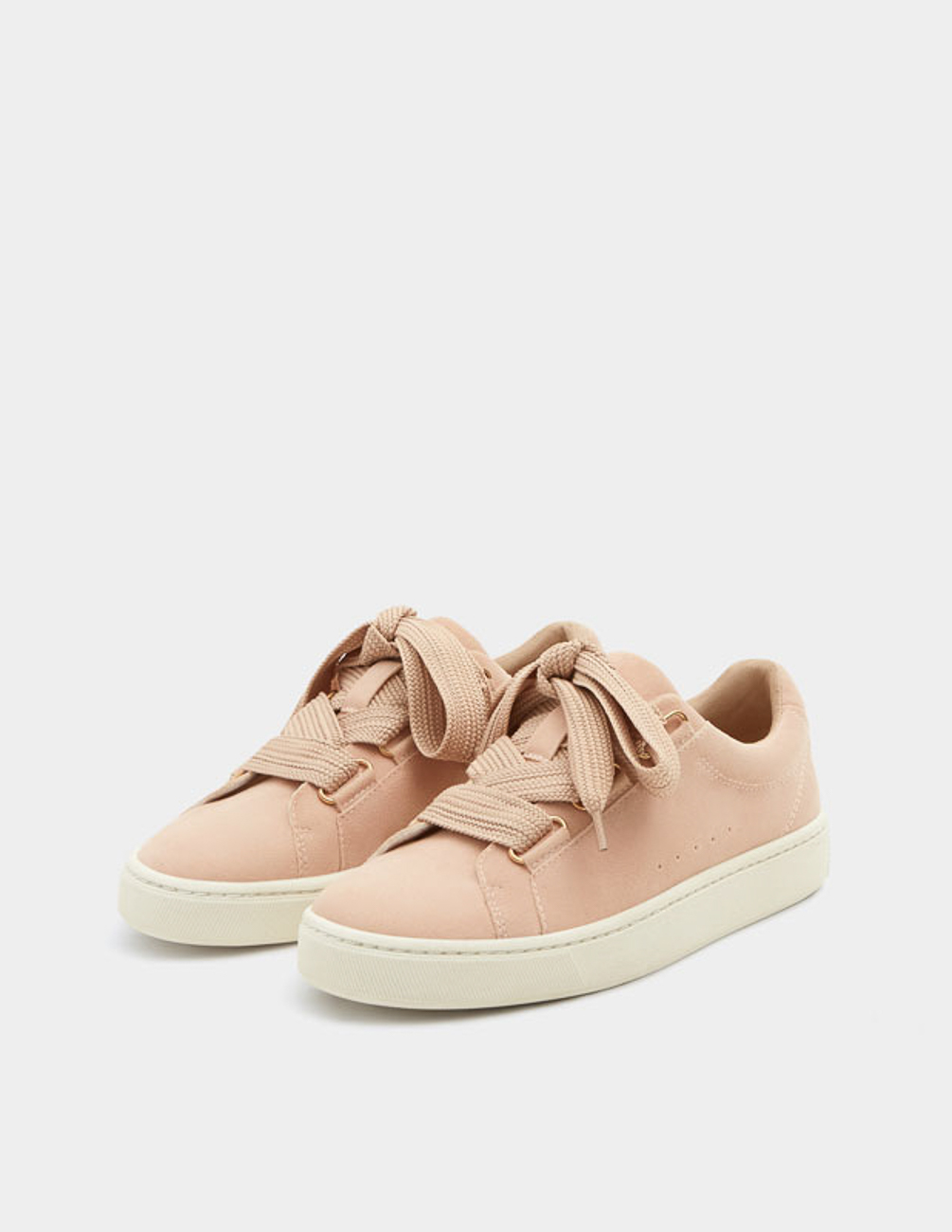 

Кеды PULL & BEAR ЖО000178 (1209/311/098) цвет розовый 39